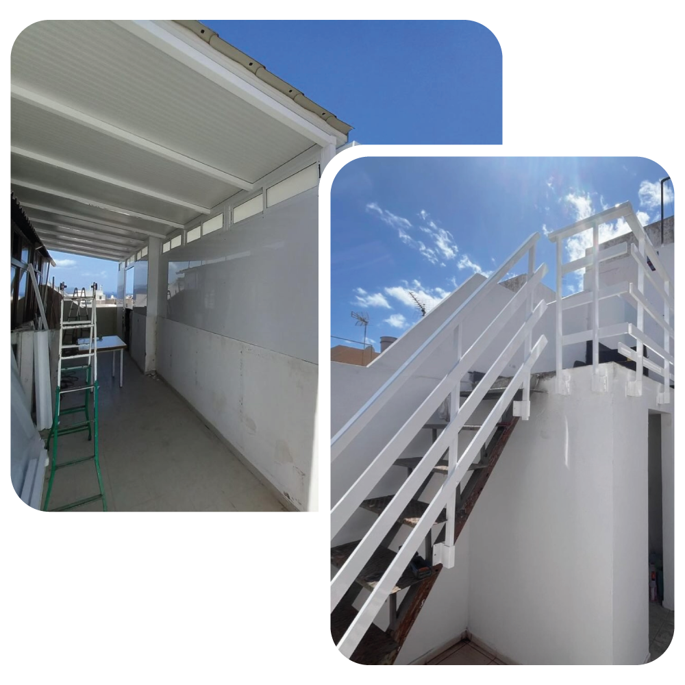 Trabajos realizados por Carpintería de Aluminio Alumisais